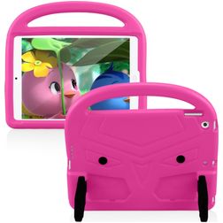 Mobigear Buddy Coque iPad 8 (2020) Coque de tablette pour enfants avec Poignée Enfants en EVA - Rose