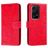 Mobigear Flowers HONOR 200 Lite Étui Portefeuille - Rouge