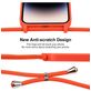 Mobigear Lanyard iPhone 14 Pro Coque avec cordon en Silicone - Orange