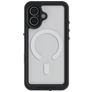 Ghostek Nautical Slim Coque Transparente iPhone 17 MagSafe Coque arrière Imperméable Rigide Anti-Chocs - Transparent