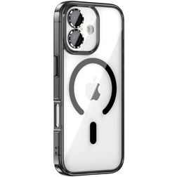 Valenta Trend iPhone 17 MagSafe Plastique rigide Coque arrière - Noir