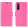 Mobigear Classic Housse Sony Xperia 5 II Etui Porte-Monnaie - Magenta