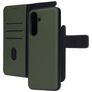 Mobiparts Housse Samsung Galaxy A36 Etui avec Coque Détachable en Cuir Véritable Porte-Monnaie - Vert