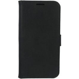 Valenta Classic Housse iPhone 12 Mini Etui en Cuir Véritable Porte-Monnaie - Noir