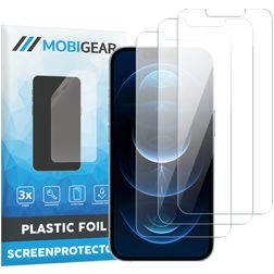 Mobigear iPhone 13 Pro Max Protection d'écran Film - Compatible coque (Lot de 3)