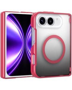 Mobigear Crystal iPhone Duo MagSafe Plastique rigide Coque arrière - Cherry Red