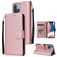 Mobigear Wallet Housse iPhone 14 Plus Etui Porte-Monnaie - Rose doré