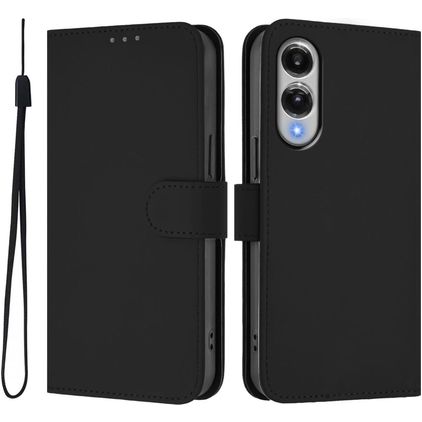 Mobigear Urban Wallet Housse Samsung Galaxy S25 Edge Etui Porte-Monnaie - Noir