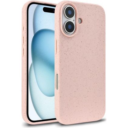 Mobigear Bio Coque iPhone 18 Coque arrière en Eco-Friendly - Rose