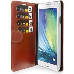 Valenta Booklet Classic Luxe Brown Galaxy A7