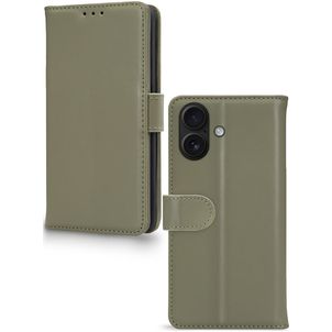 Mobilize Premium Gelly Housse iPhone 17 Etui Porte-Monnaie - Vert