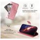 Mobigear Zipper Housse iPhone 17 Pro Etui Porte-Monnaie - Rose doré