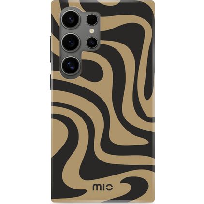 MIO Coque Samsung Galaxy S24 Ultra MagSafe Coque arrière Rigide - Swirl