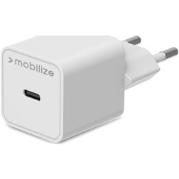 Mobilize Simple USB-C Chargeur Sans câble Power Delivery 30W - Blanc