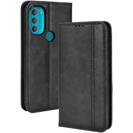 Mobigear Sensation Housse Motorola Moto G71 5G Etui Porte-Monnaie - Noir