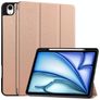 Mobigear Tri-Fold Coque iPad Air 13 Pouces (2025) Etui + Porte-crayon - Rose doré