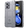 Mobigear Rugged Shield Coque POCO X4 GT Coque arrière en TPU Souple Anti-Chocs - Gris