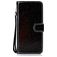 Mobigear Glitter Housse Huawei Y6p Etui Porte-Monnaie - Noir