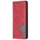 Mobigear Rhombus Slim Housse OPPO Reno 4 Etui - Rouge