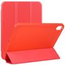 Mobigear Tri-Fold Gel Coque iPad Mini 7 (2024) Etui en TPU,Similicuir - Rouge