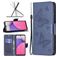 Mobigear Butterfly Housse Samsung Galaxy A33 Etui Porte-Monnaie - Bleu