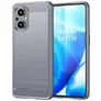 Mobigear Brushed Slim Coque OPPO Reno 7 Lite Coque arrière en TPU Souple - Gris