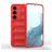 Mobigear Bumpy Coque Samsung Galaxy S24 Coque arrière en TPU Souple - Rouge