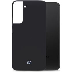 Mobilize Rubber Gelly Coque Samsung Galaxy S22 Plus Coque arrière en TPU Souple - Matt Black