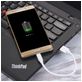 Mobigear Nylon - Câble USB-A vers USB-C 0.2 mètre - Blanc