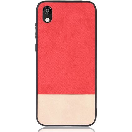 Mobigear Two Tone Coque Huawei Y5 (2019) Coque arrière Rigide - Rouge