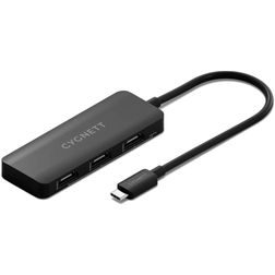 Cygnett Unite 3-in-1 Hub USB-C vers HDMI 0,15 mètre - Noir