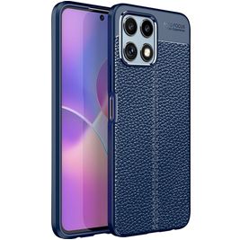 Mobigear Luxury Coque HONOR X8 Coque arrière en TPU Souple - Bleu