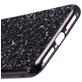 Mobigear Glitter Coque iPhone XR Coque arrière Rigide - Noir