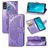 Mobigear Butterfly Housse HONOR 9X Lite Etui Porte-Monnaie - Violet