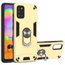 Mobigear Armor Ring Coque Samsung Galaxy A31 Coque arrière Rigide Anti-Chocs avec Anneau-Support - Or