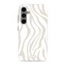 MIO Coque Samsung Galaxy S24 FE MagSafe Coque arrière Rigide - Sandy Zebra