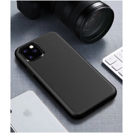Mobigear Bio Coque iPhone 11 Coque arrière en Eco-Friendly - Noir