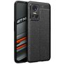 Mobigear Luxury Coque Realme GT Neo 3 Coque arrière en TPU Souple - Noir