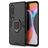 Mobigear Armor Ring Coque Xiaomi Mi 10 Coque arrière Rigide Anti-Chocs avec Anneau-Support - Noir