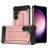 Mobigear Outdoor Coque Samsung Galaxy S24 Plus Coque arrière Rigide Anti-Chocs - Rose doré