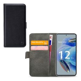 Mobilize Classic Gelly Wallet Housse Xiaomi Redmi Note 12 Pro Etui Porte-Monnaie - Noir