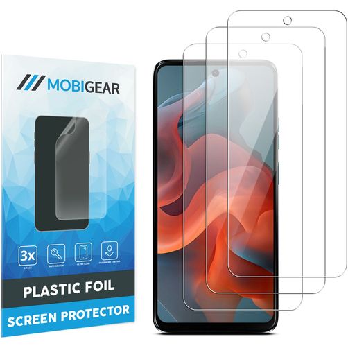 Mobigear Motorola Moto G34 Protection d'écran Film - Compatible Coque (Lot de 3)