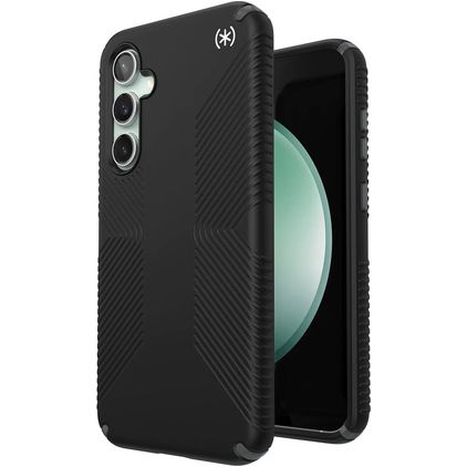 Speck Presidio2 Grip Coque Samsung Galaxy S23 FE Coque arrière Rigide Anti-Chocs - Noir