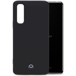 Mobilize Rubber Gelly Sony Xperia 1 III TPU souple Coque arrière - Matt Black