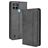 Mobigear Sensation Housse Realme C21Y Etui Porte-Monnaie - Noir