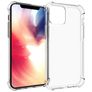 Mobigear Cushion Coque Transparente iPhone 12 Coque arrière en TPU Souple Anti-Chocs - Transparent