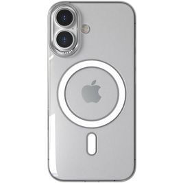 Nudient Thin Precise Coque Transparente iPhone 16 MagSafe Coque arrière Rigide - Transparent