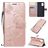 Mobigear Butterfly Housse Samsung Galaxy A51 5G Etui Porte-Monnaie - Rose doré