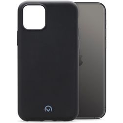 Mobilize Rubber Gelly Coque iPhone 11 Pro Coque arrière en TPU Souple - Matt Black