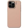Nudient Base Coque iPhone 15 Pro Max Coque arrière en Silicone - Peach Orange
